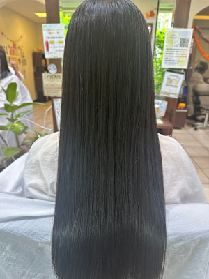ストレートロングヘア