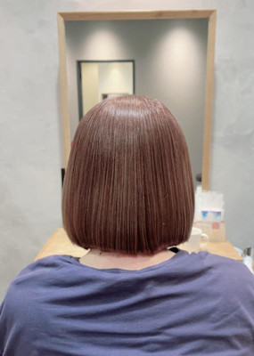 ボブヘア・ツヤ髪カラー✨　