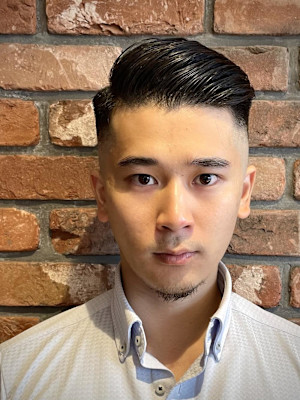 【大村指名】メンズカットスキンフェードビジネスマン