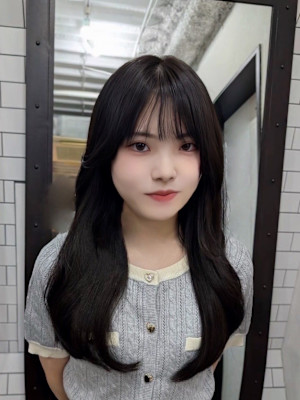 韓国レイヤーカット