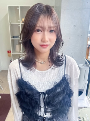 韓国くびれミディ×透け感レイヤー