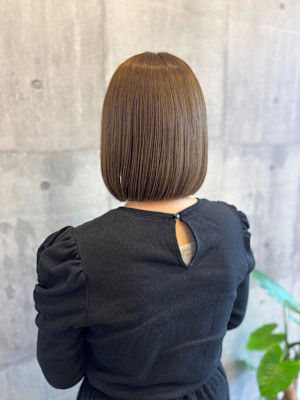ブリーチなしベージュ × ボブ《 ARCH Mayu 》