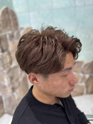 ダブルカラー／ミルクティーベージュ