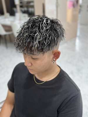 2ブロック／ツイストスパイラル／ホワイトメッシュ