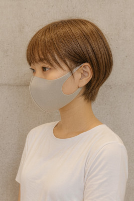 【小田急相模原】耳掛け丸みショートボブ