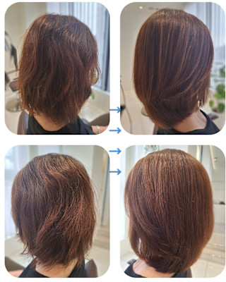 髪質改善ストレート♪縮毛矯正