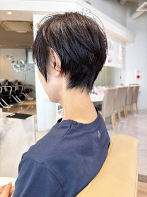 大人可愛い30代40代50代貴田博彦ショート 52