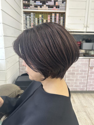 terrace岩政/ショートボブ/30代40代/姪浜