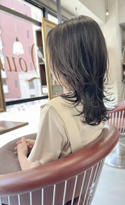 大人のウルフカット