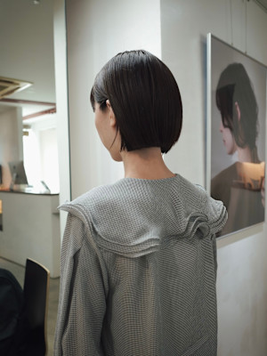 30代40代におすすめ！艶のあるコンパクトボブ