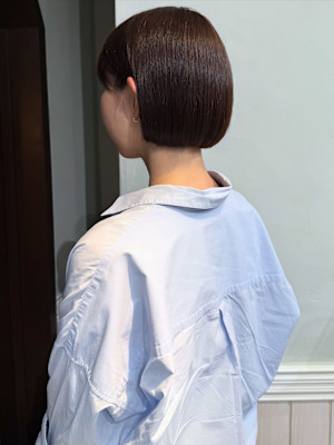 【Lidee yuria】切りっぱなしボブ