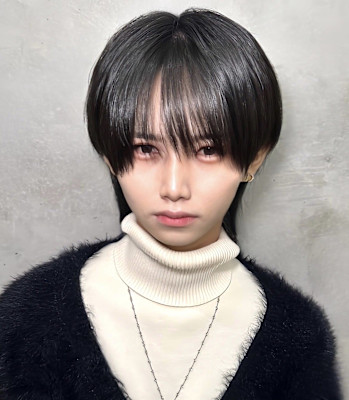 美艶マッシュウルフ×酸性ストレート