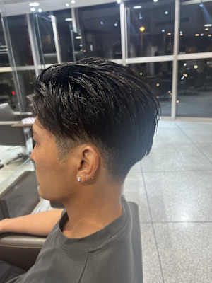 メンズオールバックスタイル