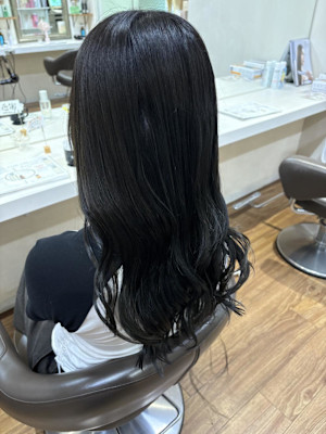 冬に透明感ブラック♪