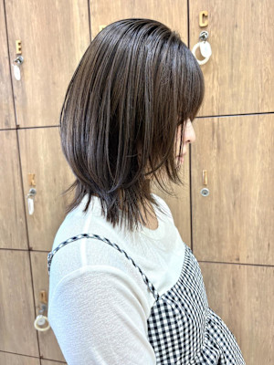 【黒田】レイヤーカット/ヘーゼルベージュ