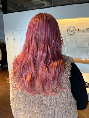 キュートなピンク