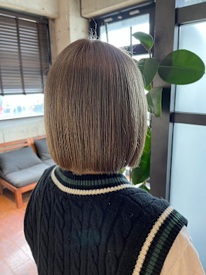 グレージュボブ