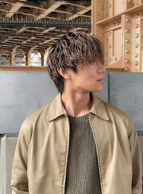 アンニュイなラフ感◎メンズパーマ