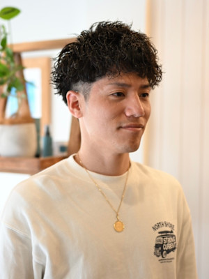 【メンズパーマ】ツイストスパイラル