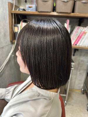 トリートメント×つやボブ