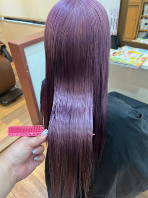 cloud hair 東照宮店×パープルカラー