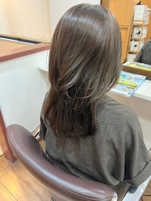 cloud hair 東照宮店×透明感カラー