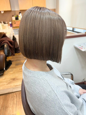 cloud hair 東照宮店×ミルクティーカラー