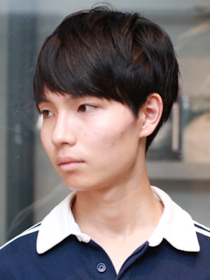 メンズショート マッシュショート 10代 20代 眉毛カット