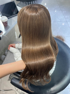 透明感しかないミルクティーベージュ♪