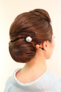 着物用アップスタイル