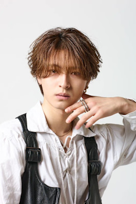 渋谷駅/学割U24/メンズサロン/フェザーパーマ