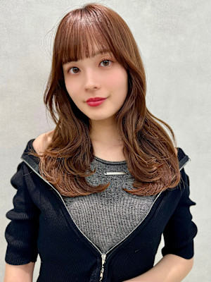 韓国ヘア/ウェーブ/外ハネ/二子玉川