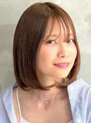 内巻きワンカールボブ