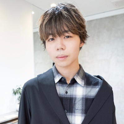 ナチュラル リバース フェザー ショート 