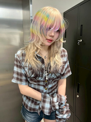 オーダーメイド　ケアブリーチ　ブリーチカラー　表参道/原宿