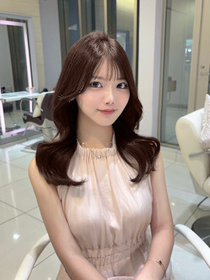 ロングレイヤーカット*ミディアムレイヤー*20代30代