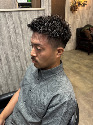 ツイスパアップバングショート