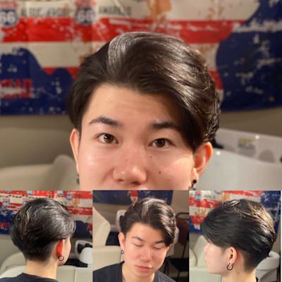 サイドパート 本厚木床屋 本厚木バーバー