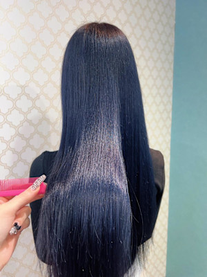 ダークラベンダーでトーンダウンカラー！