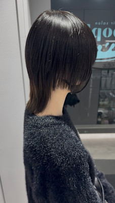 ウルフカット/中性ウルフ/ネオウルフ/ショートウルフ