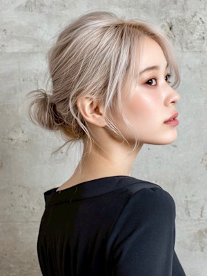 ブリーチ。ミルクティー、