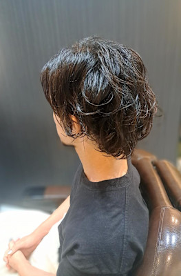 スパイラルパーマ