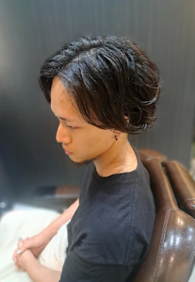 スパイラルパーマ