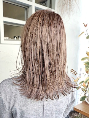 福岡/天神/大名/赤坂>20代30代40代　ミディアムヘア