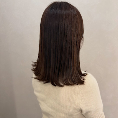 【&ONE 自由が丘】マロンブラウンカラー