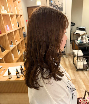 明るすぎないのがいい♪大人上品ブラウン！