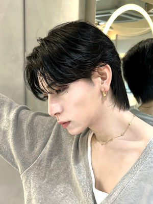 men's/メンズ/フェザーパーマ/ダウンパーマ