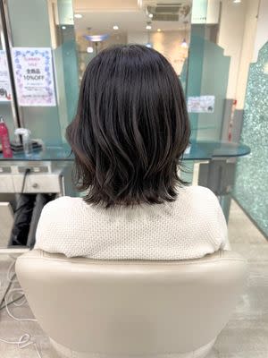 大人かわいいレイヤーボブ