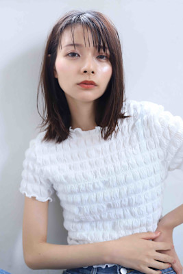 シースルーバングミディ