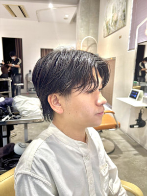 【 ナチュラルセンターパート　】